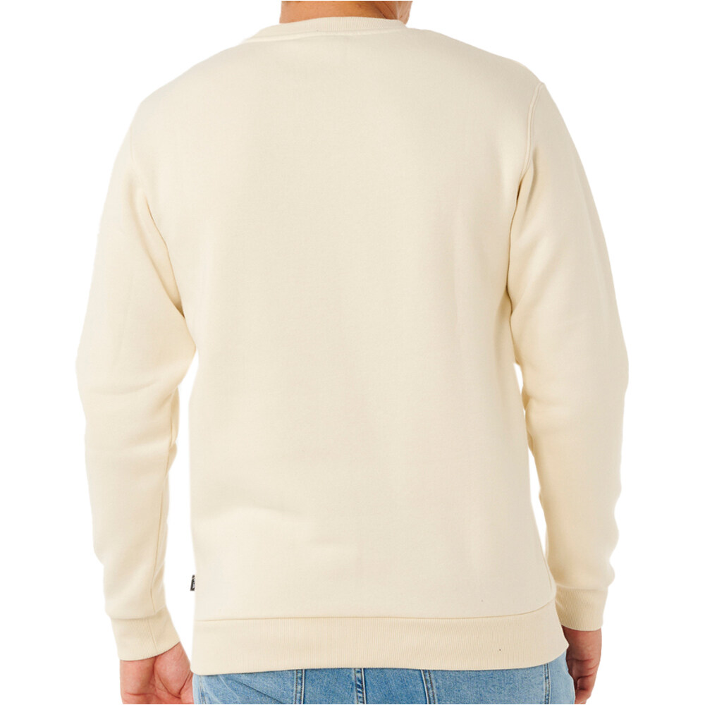 Rip Curl sudadera hombre CLASSIC SURF CREW vista trasera