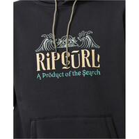 Rip Curl sudadera hombre DOWN THE LINE HOODED vista detalle