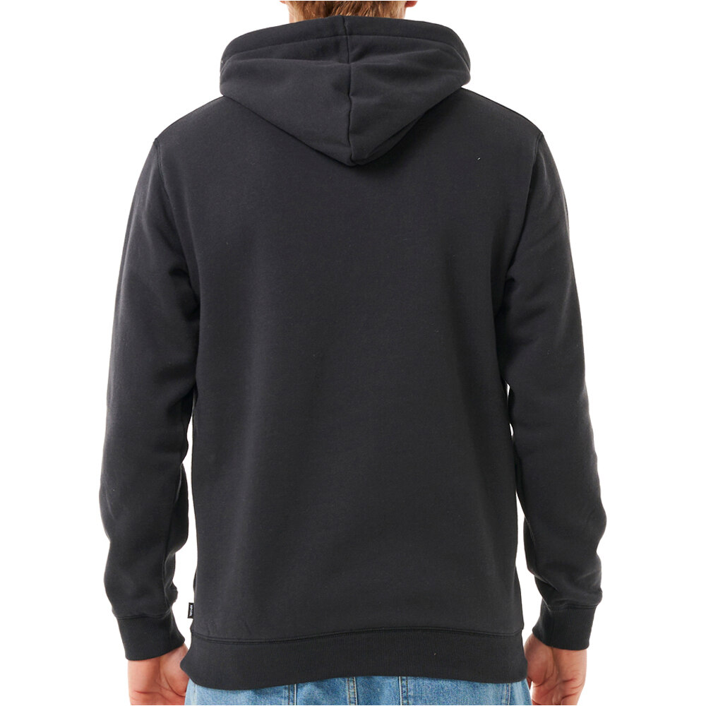 Rip Curl sudadera hombre DOWN THE LINE HOODED vista trasera