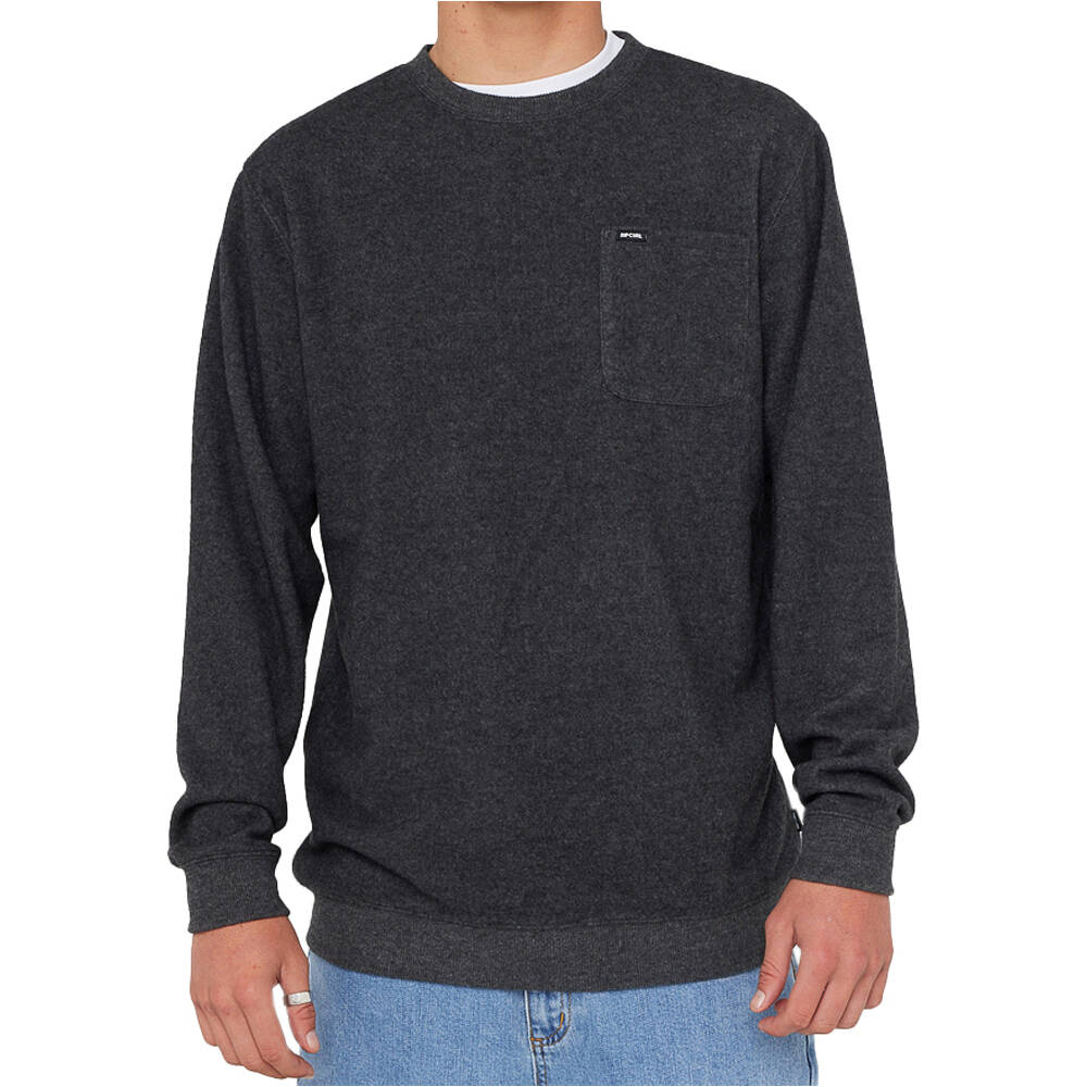 Rip Curl sudadera hombre GRID CREW vista frontal