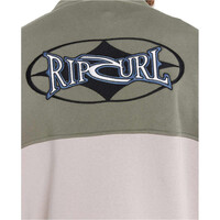 Rip Curl sudadera hombre HERITAGE OVAL 1/4 ZIP CREW 03
