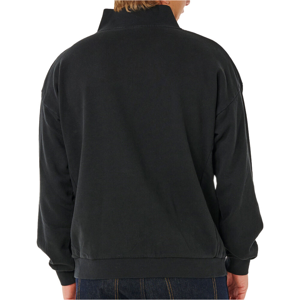 Rip Curl sudadera hombre PREMIUM SURF QTR ZIP CREW vista trasera