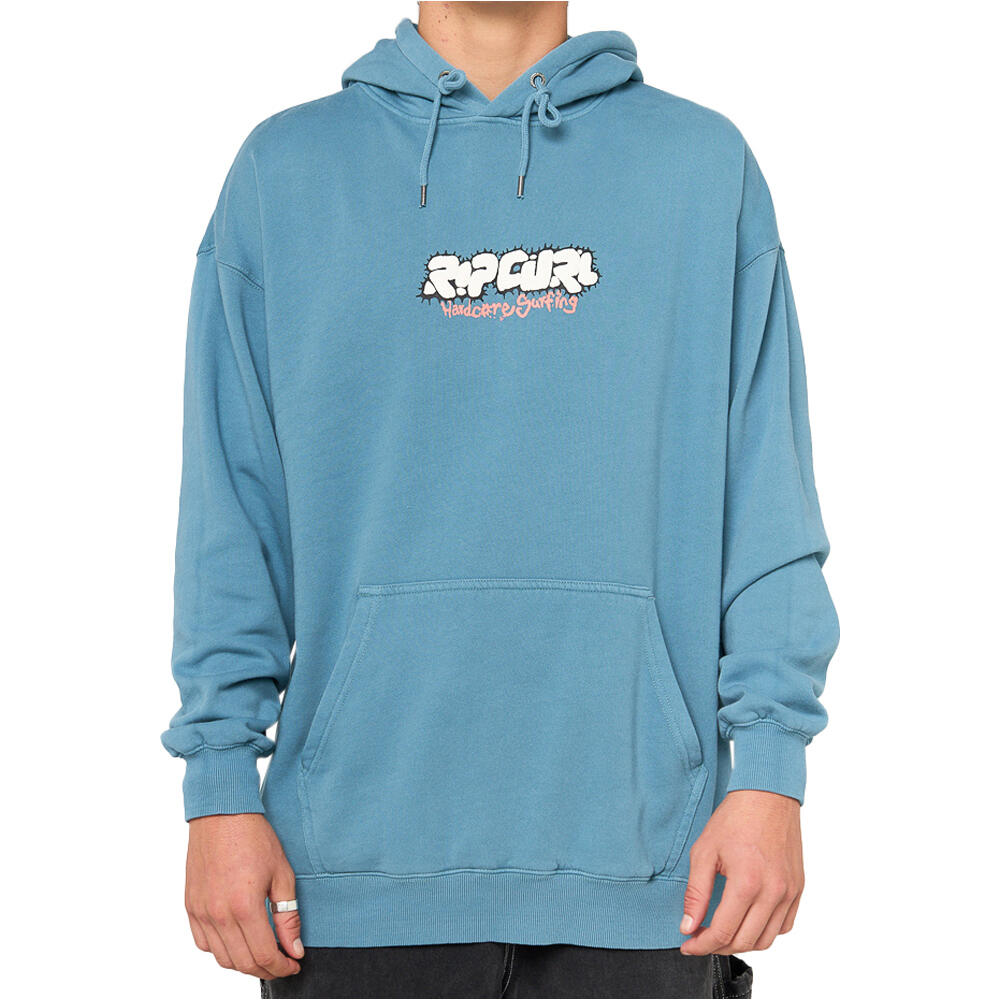 Rip Curl sudadera hombre RAW ENERGY HOOD vista frontal