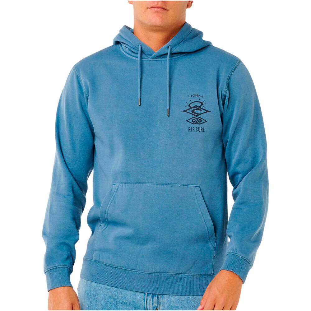 Rip Curl sudadera hombre SEARCH ICON HOOD vista frontal