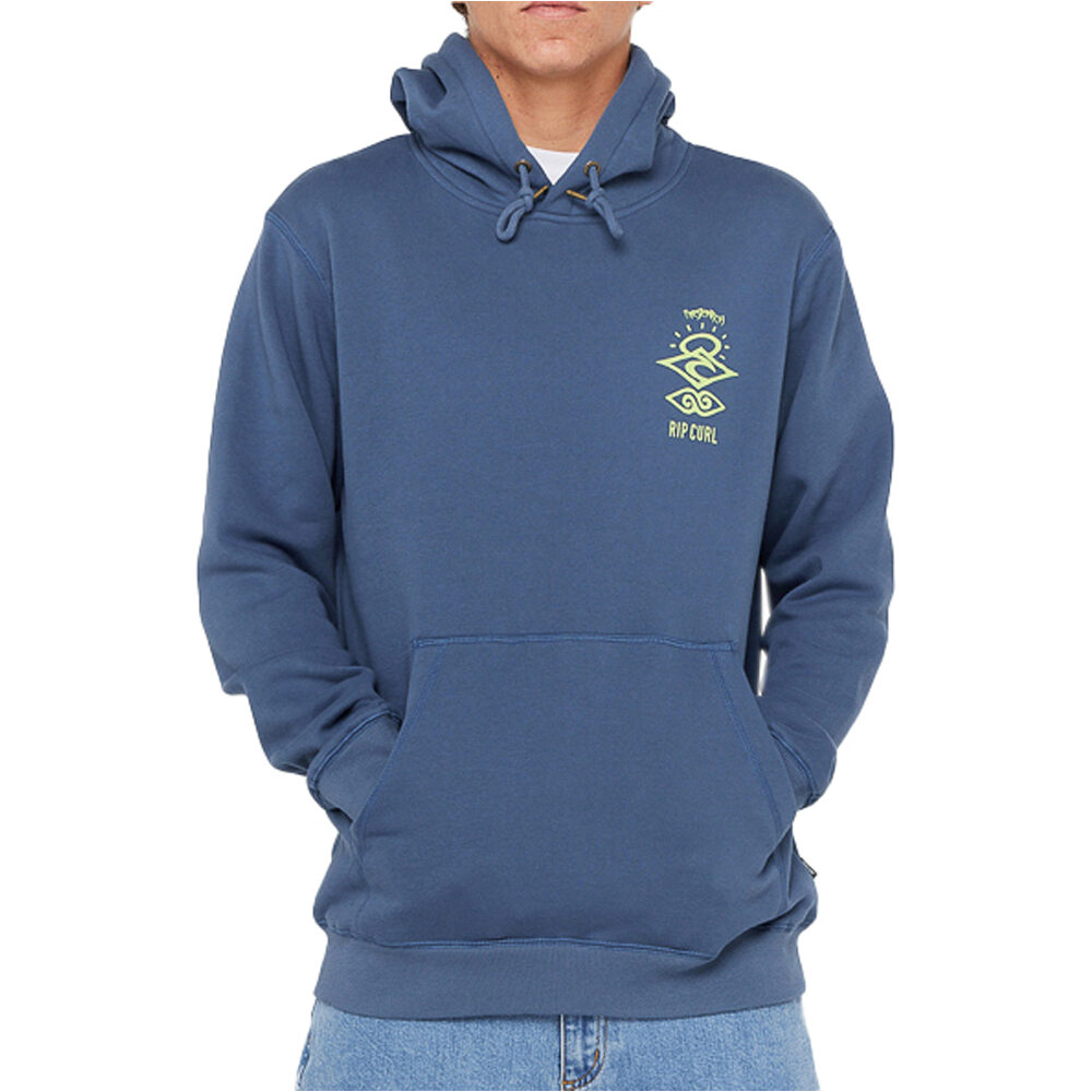 Rip Curl sudadera hombre SEARCH ICON HOOD vista frontal