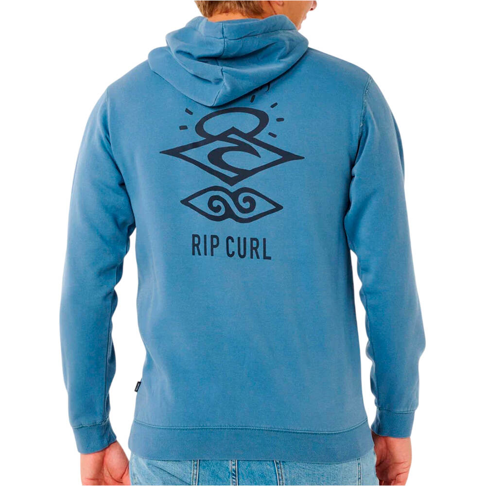 Rip Curl sudadera hombre SEARCH ICON HOOD vista trasera