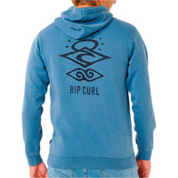 Rip Curl sudadera hombre SEARCH ICON HOOD vista trasera