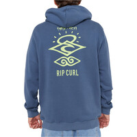 Rip Curl sudadera hombre SEARCH ICON HOOD vista trasera