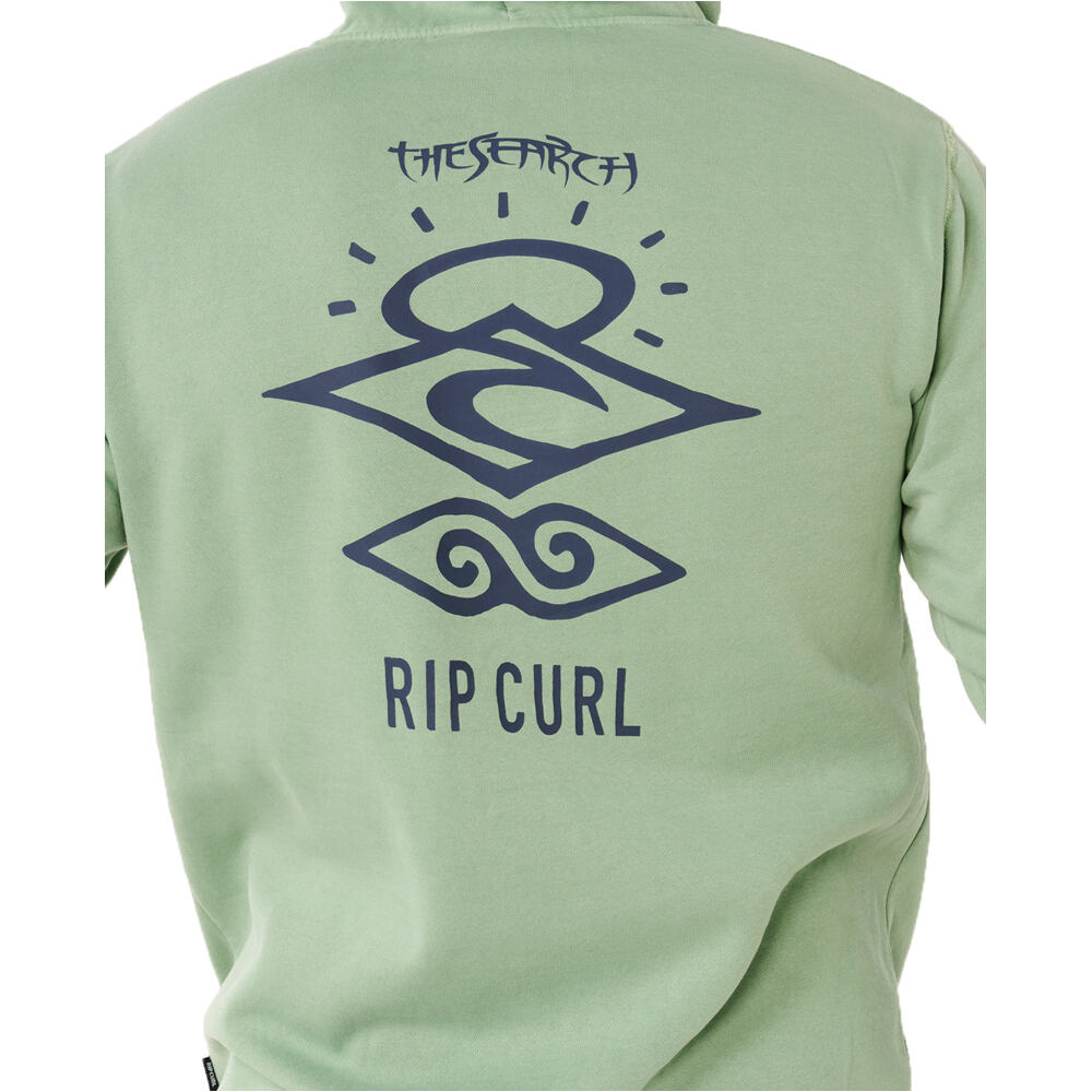 Rip Curl sudadera hombre SEARCH ICON HOOD vista trasera
