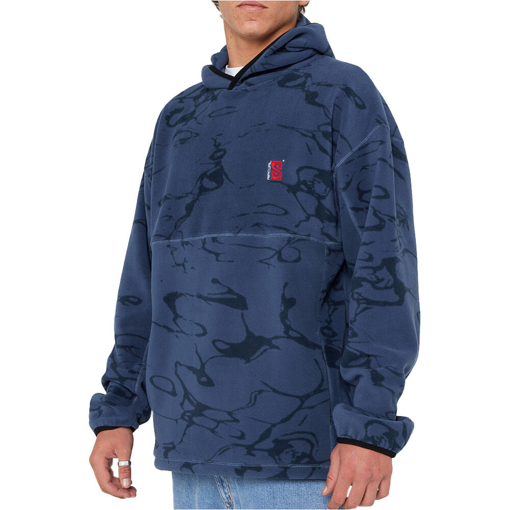 Rip Curl sudadera hombre SEARCH LIGHT POLAR HOOD vista detalle