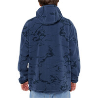 Rip Curl sudadera hombre SEARCH LIGHT POLAR HOOD vista trasera