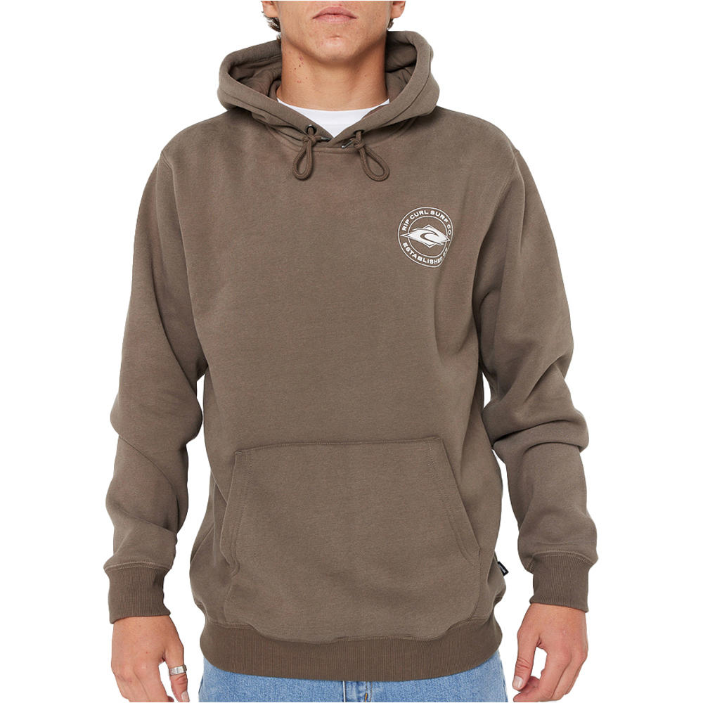 Rip Curl sudadera hombre STAPLE HOOD vista frontal