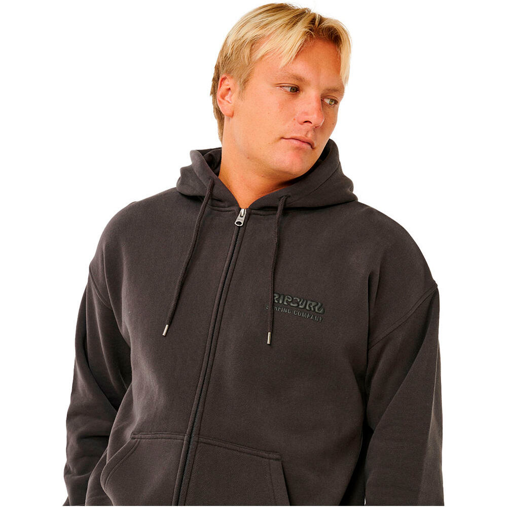 Rip Curl sudadera hombre SURF PUFF ZIP THRU vista detalle