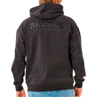 Rip Curl sudadera hombre SURF PUFF ZIP THRU vista trasera