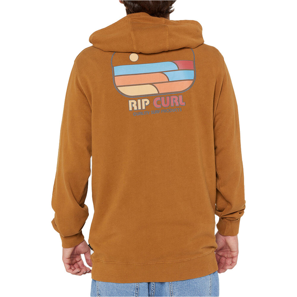 Rip Curl sudadera hombre SURF REVIVAL LINE UP HOOD vista trasera