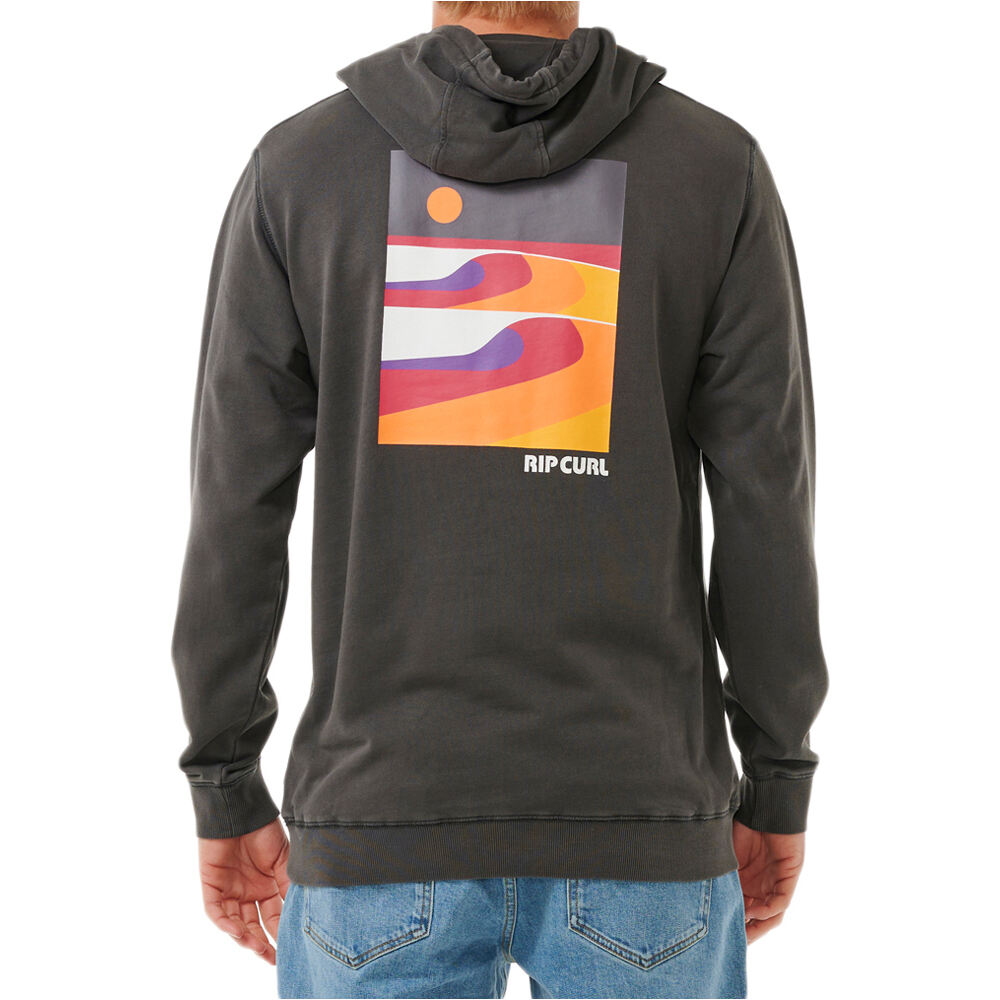 Rip Curl sudadera hombre SURF REVIVAL LINED UP ZIP THRU vista detalle