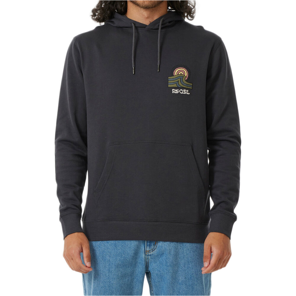 Rip Curl sudadera hombre SWC HAYS AND RAZED HOOD vista frontal