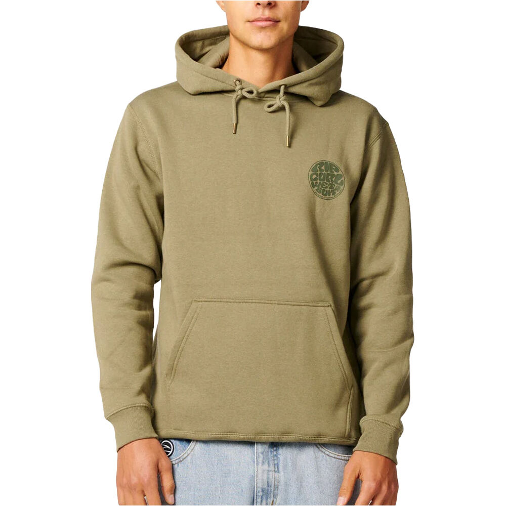 Rip Curl sudadera hombre WETSUIT ICON HOOD vista frontal