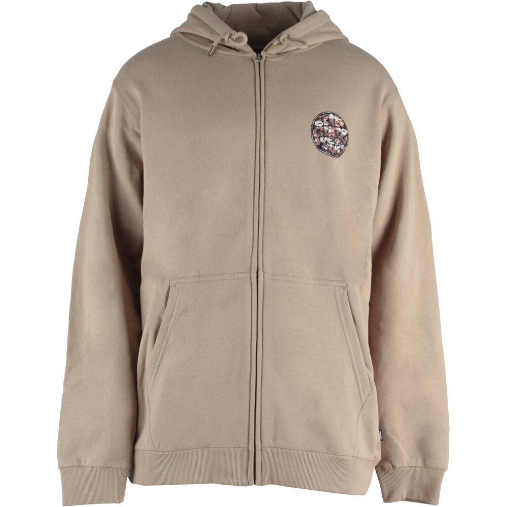 Rip Curl sudadera hombre WETTIE PASSAGE ICON ZIP THRU vista frontal