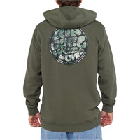 Rip Curl sudadera hombre WETTIE PASSAGE ICON ZIP THRU vista trasera