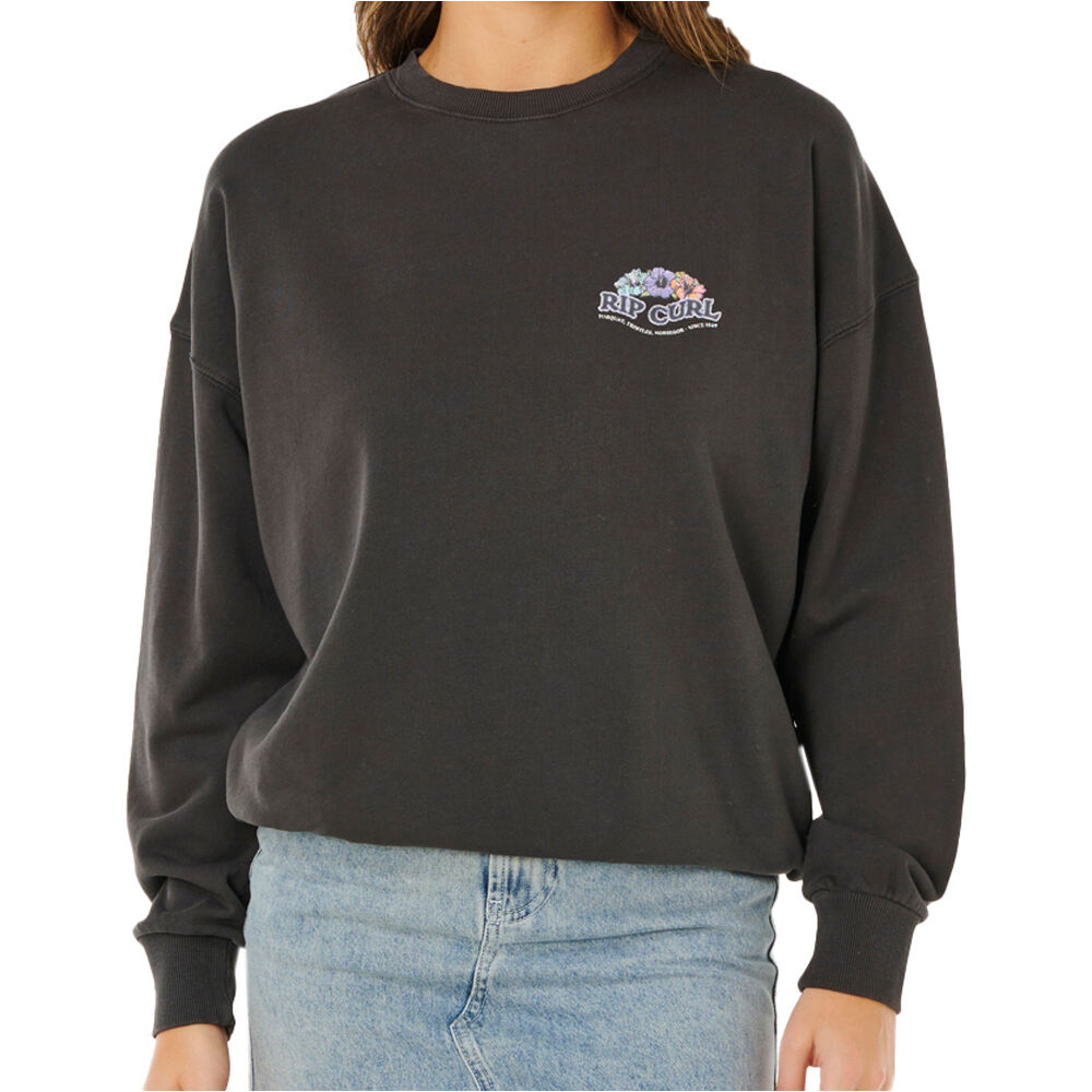 Rip Curl sudadera mujer BELLS HERITAGE CREW vista frontal