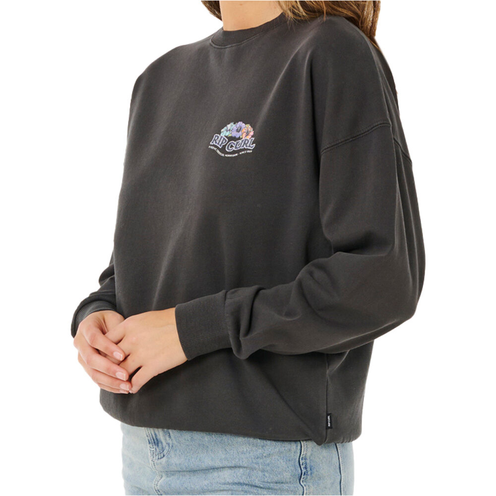 Rip Curl sudadera mujer BELLS HERITAGE CREW vista trasera