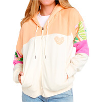 Rip Curl sudadera mujer COLOUR BLOCK Z/T HOOD vista frontal