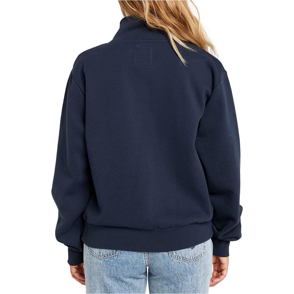 Rip Curl sudadera mujer FORTALEZA HALF ZIP FLEECE vista trasera