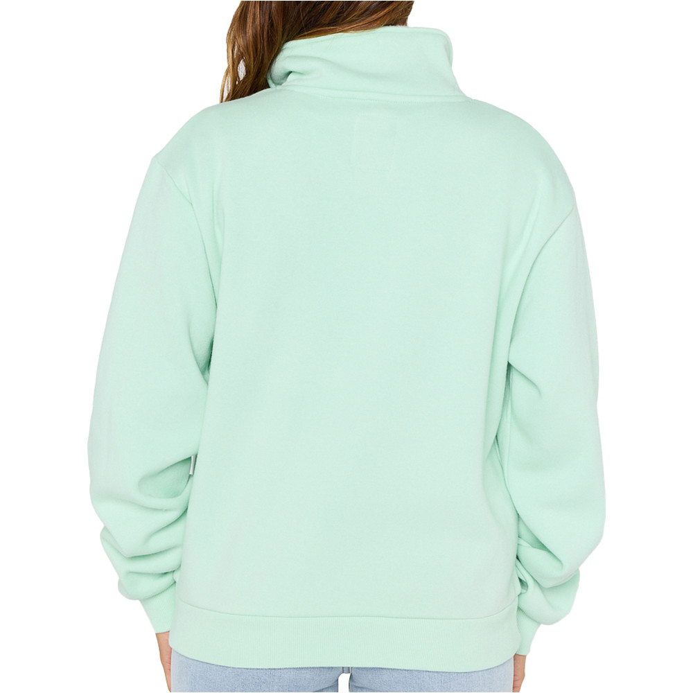 Rip Curl sudadera mujer HALF ZIP FLEECE vista trasera