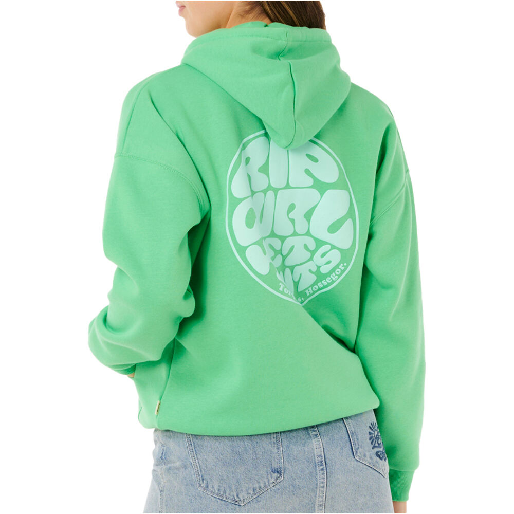 Rip Curl sudadera mujer ICONS OF SURF HERITAGE HOOD vista trasera