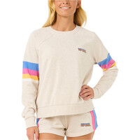 Rip Curl sudadera mujer LAS DALIAS RAGLAN CREW vista frontal