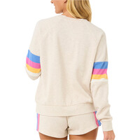 Rip Curl sudadera mujer LAS DALIAS RAGLAN CREW vista trasera