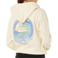 Rip Curl sudadera mujer LAY DAY RELAXED ZIP THROUGH vista trasera