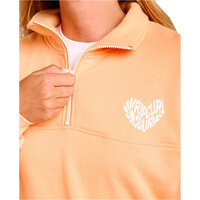 Rip Curl sudadera mujer RC HEART HALF ZIP FLEECE vista detalle