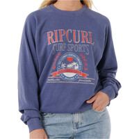 Rip Curl sudadera mujer SURF DEPT. RELAXED RAGLAN CREW vista frontal