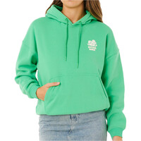 Rip Curl sudadera mujer SURF PUFF HERITAGE HOOD P/P vista frontal