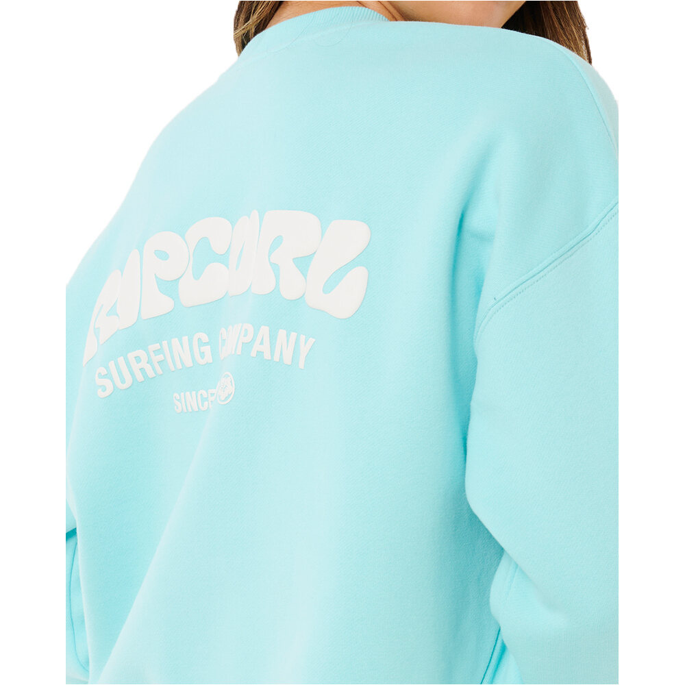 Rip Curl sudadera mujer SURF PUFF INSPIRED CREW vista detalle