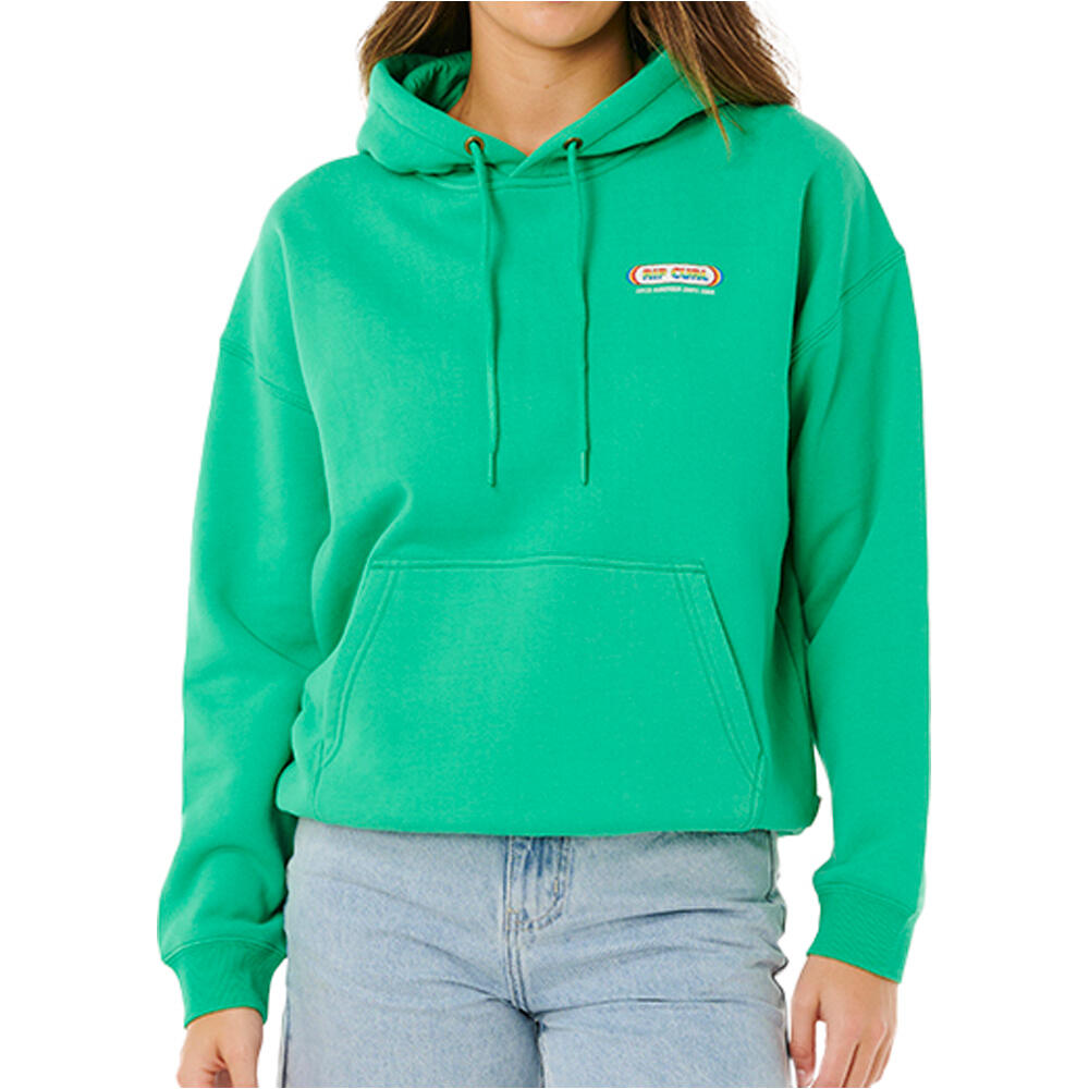 Rip Curl sudadera mujer SURF REVIVAL HERITAGE HOOD vista frontal