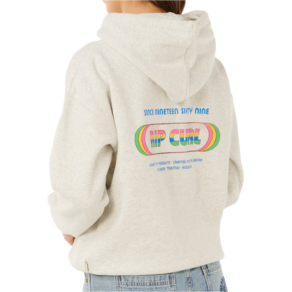 Rip Curl sudadera mujer SURF REVIVAL HERITAGE HOOD vista trasera