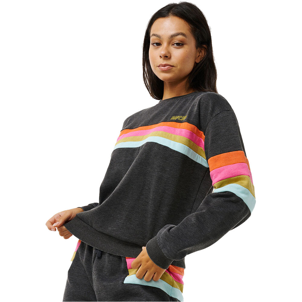 Rip Curl sudadera mujer SURF REVIVAL PANELLED CREW 03