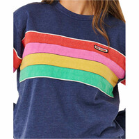 Rip Curl sudadera mujer SURF REVIVAL RELAXED CREW vista detalle