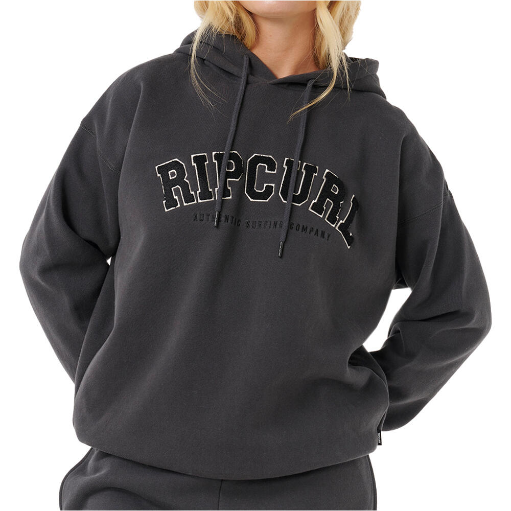 Rip Curl sudadera mujer VARSITY HOODIE vista frontal