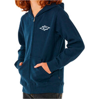 Rip Curl sudadera niño HAZEY DAYS ZIP THRU - BOY vista detalle