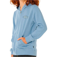 Rip Curl sudadera niño HAZEY DAYS ZIP THRU - BOY vista detalle