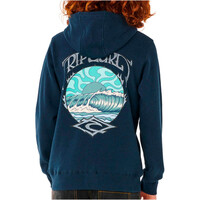Rip Curl sudadera niño HAZEY DAYS ZIP THRU - BOY vista trasera