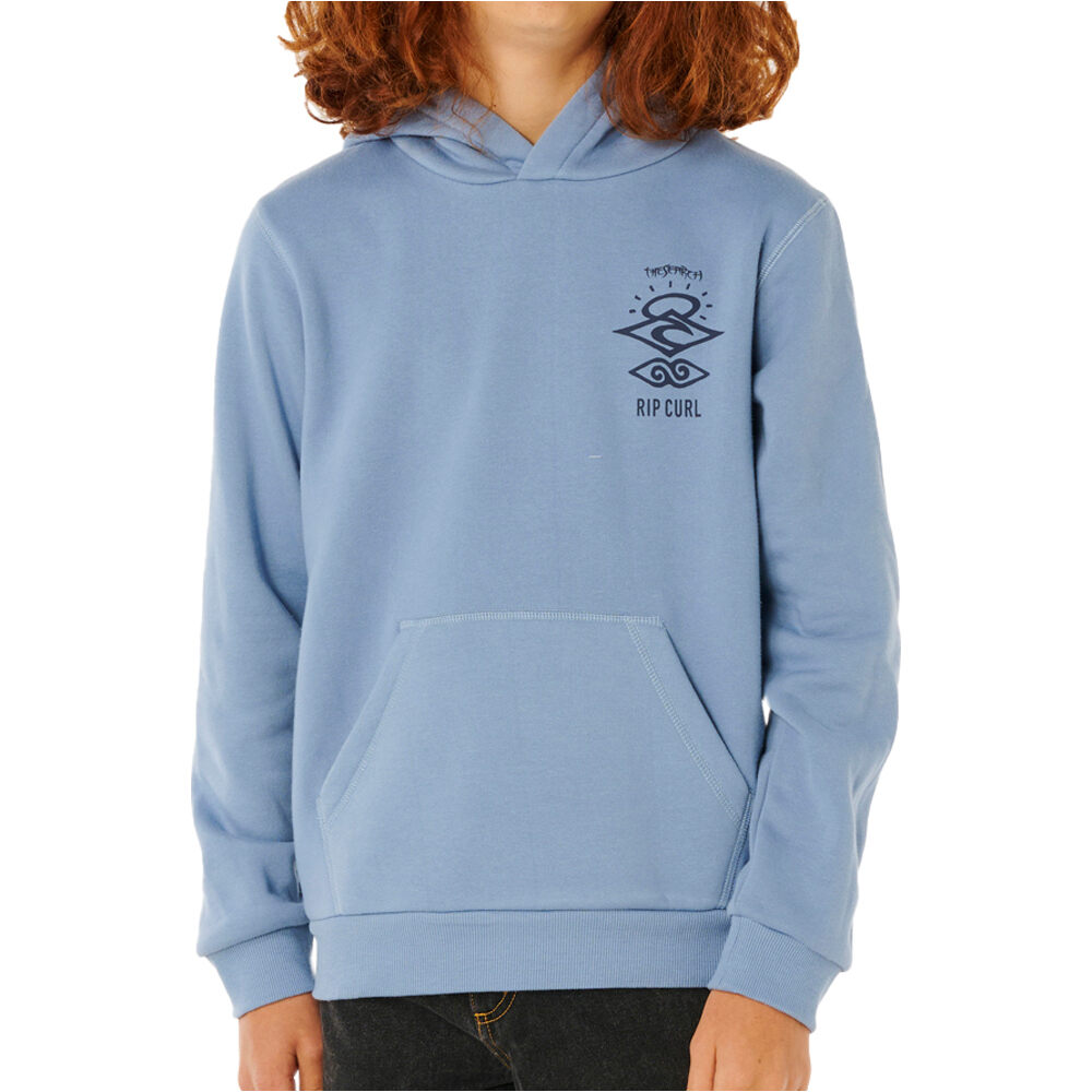 Rip Curl sudadera niño SEARCH ICON HOOD -BOY vista frontal