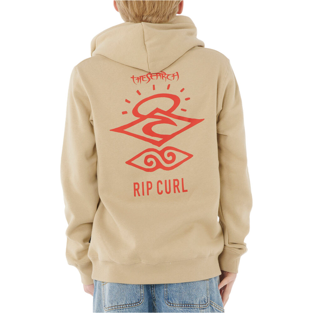 Rip Curl sudadera niño SEARCH ICON HOOD -BOY vista trasera