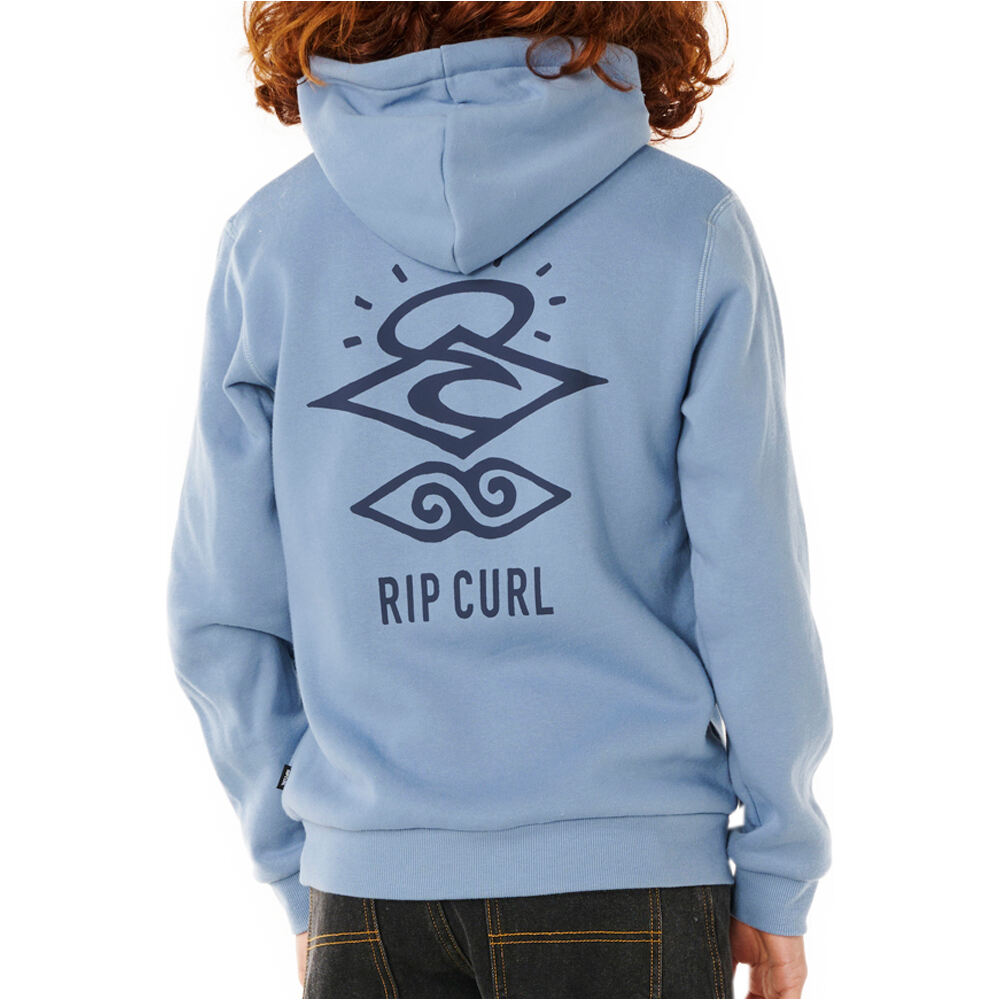 Rip Curl sudadera niño SEARCH ICON HOOD -BOY vista trasera