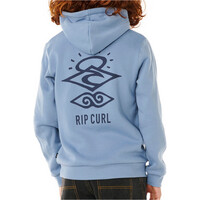 Rip Curl sudadera niño SEARCH ICON HOOD -BOY vista trasera