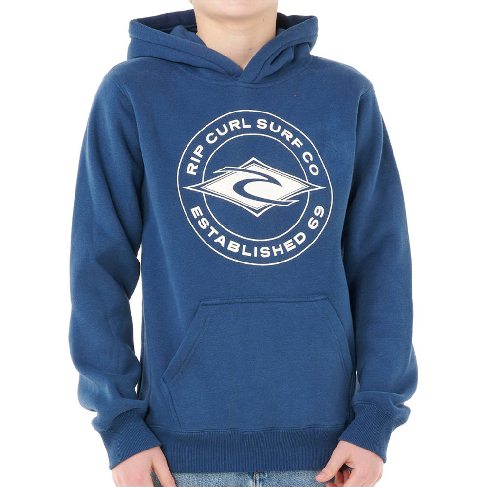 Rip Curl sudadera niño STAPLER HOOD -BOY vista frontal